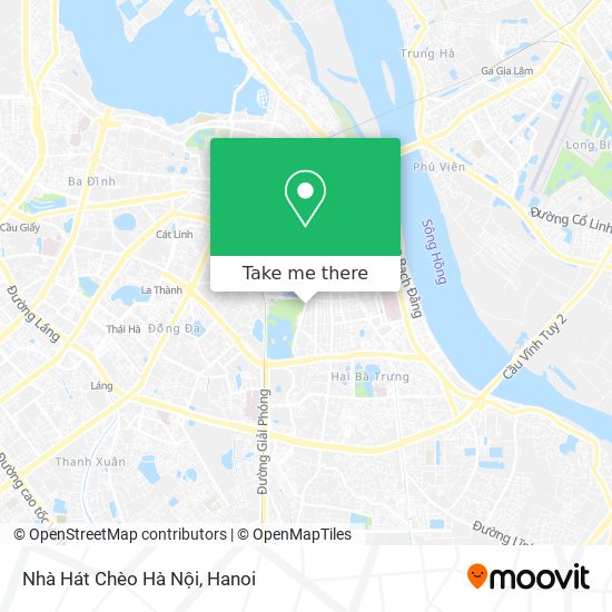 Nhà Hát Chèo Hà Nội map