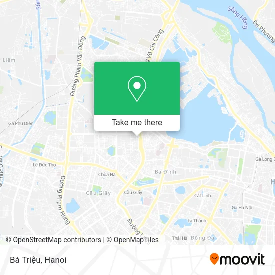 Bà Triệu map
