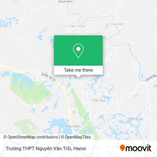 Trường THPT Nguyễn Văn Trỗi map