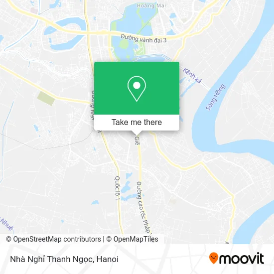 Nhà Nghỉ Thanh Ngọc map