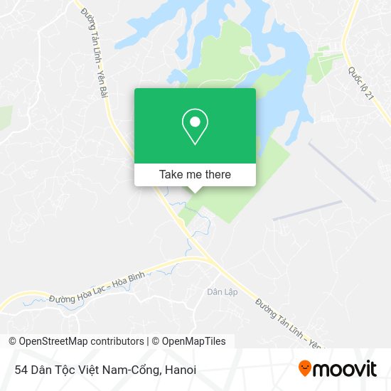 54 Dân Tộc Việt Nam-Cổng map