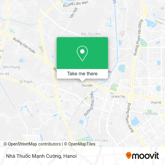 Nhà Thuốc Mạnh Cường map