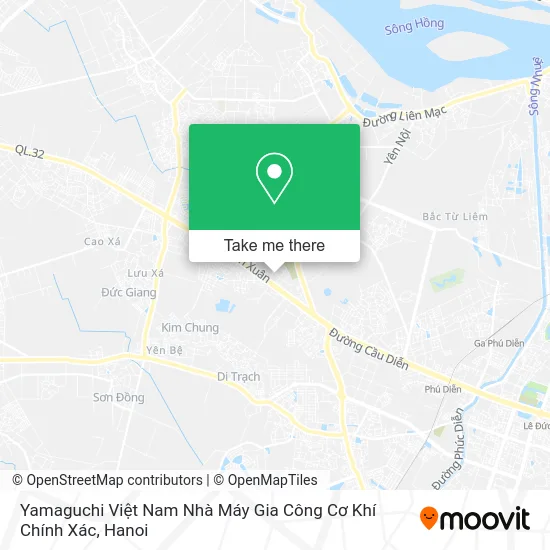 Yamaguchi Việt Nam Nhà Máy Gia Công Cơ Khí Chính Xác map