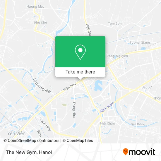 The New Gym map