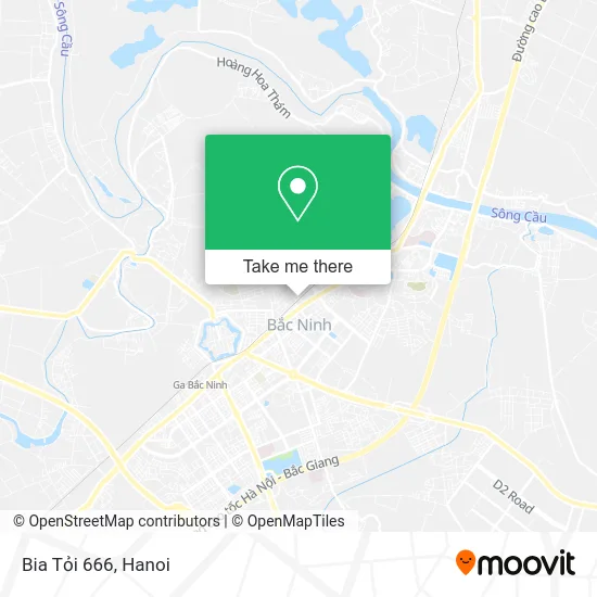 Bia Tỏi 666 map