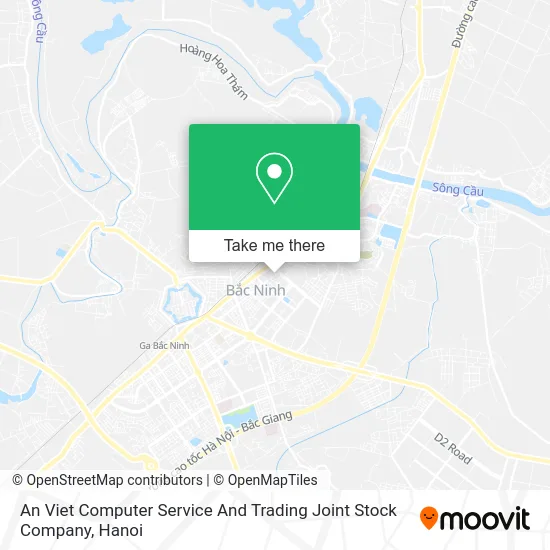 An Viet Computer Service And Trading Joint Stock Company map