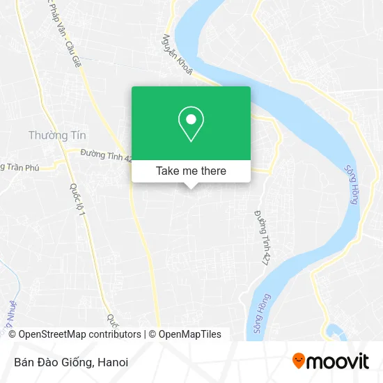 Bán Đào Giống map