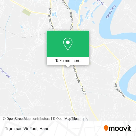 Trạm sạc VinFast map