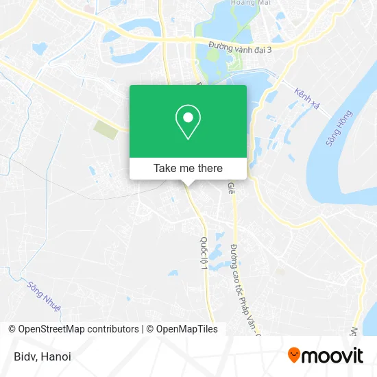Bidv map