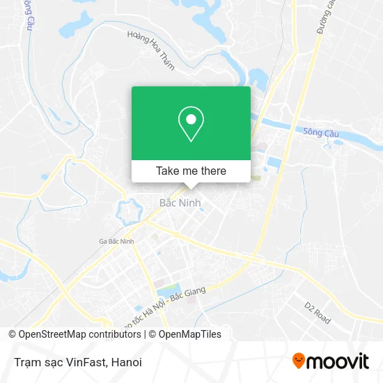 Trạm sạc VinFast map
