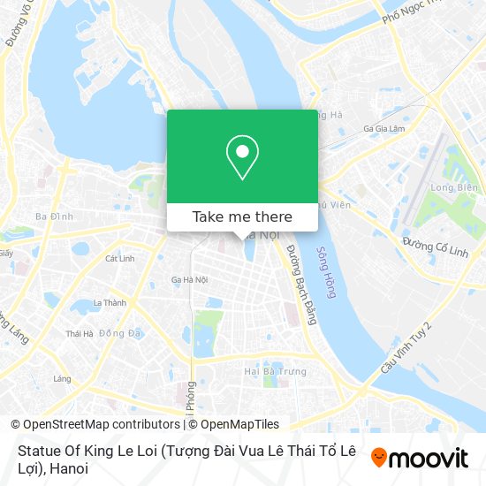 Statue Of King Le Loi (Tượng Đài Vua Lê Thái Tổ Lê Lợi) map