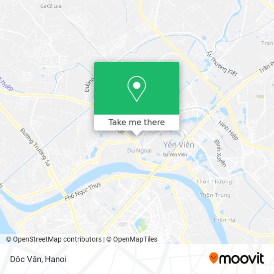 Dôc Vân map