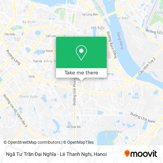 Ngã Tư Trần Đại Nghĩa - Lê Thanh Nghị map