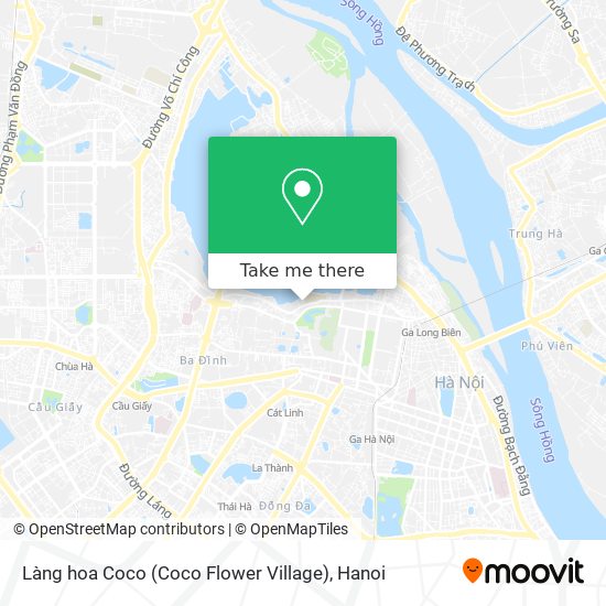 Làng hoa Coco (Coco Flower Village) map