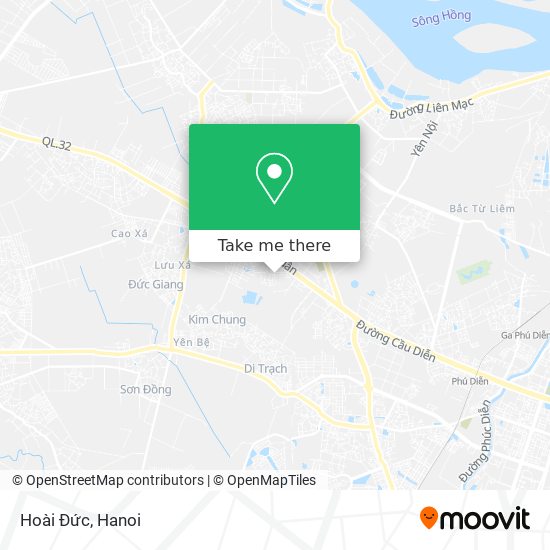 Hoài Đức map