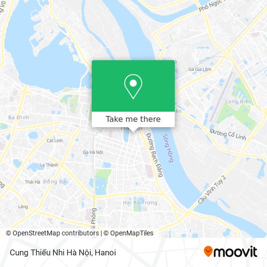 Cung Thiếu Nhi Hà Nội map