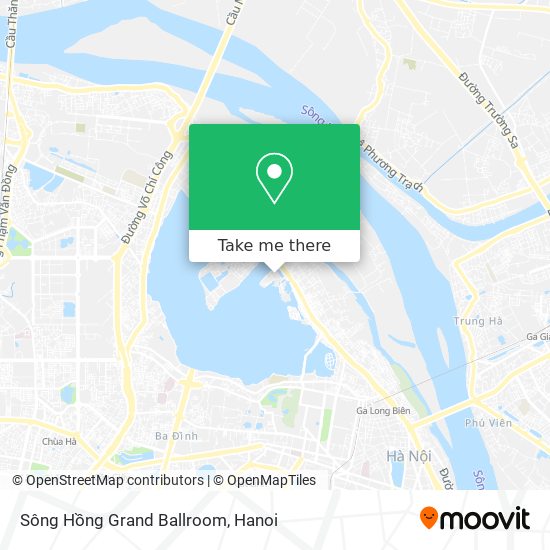 Sông Hồng Grand Ballroom map