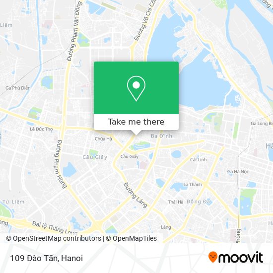 109 Đào Tấn map