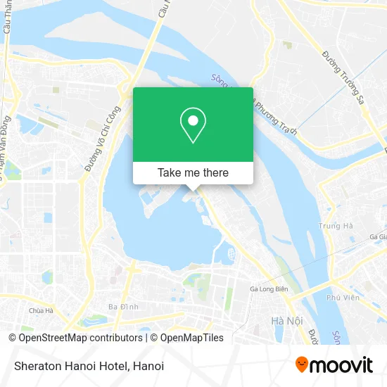 Sheraton Hanoi Hotel map