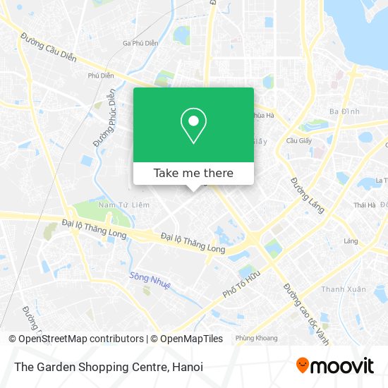 The Garden Shopping Centre map