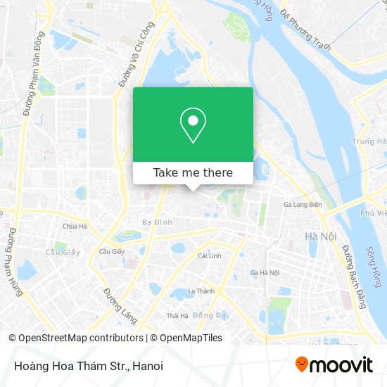 Hoàng Hoa Thám Str. map