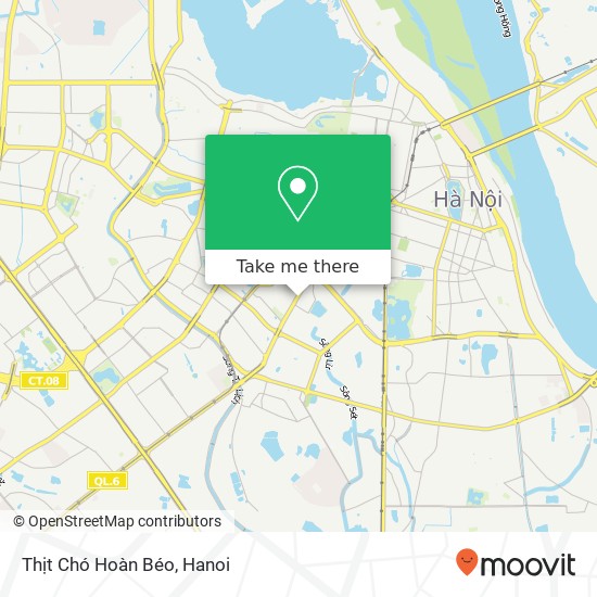 Thịt Chó Hoàn Béo map