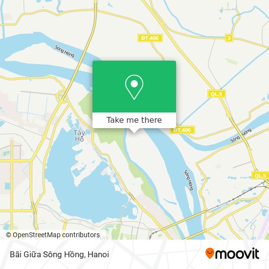 Bãi Giữa Sông Hồng map