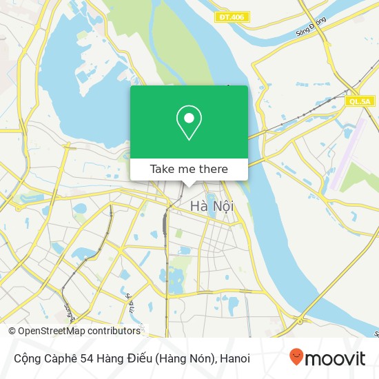 Cộng Càphê 54 Hàng Điếu (Hàng Nón) map