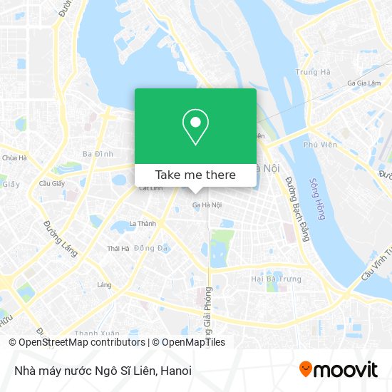 Nhà máy nước Ngô Sĩ Liên map