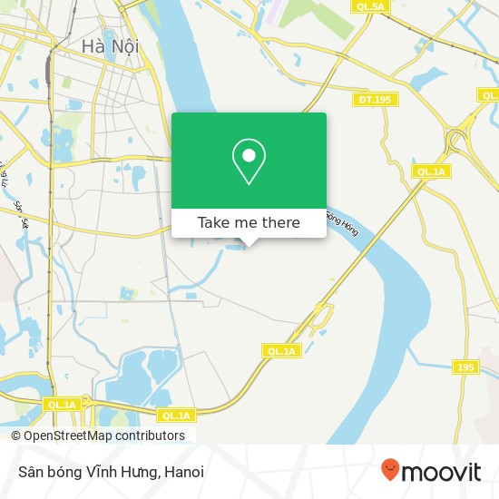 Sân bóng Vĩnh Hưng map