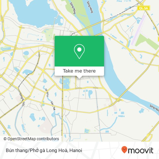 Bún thang/Phở gà Long Hoà map