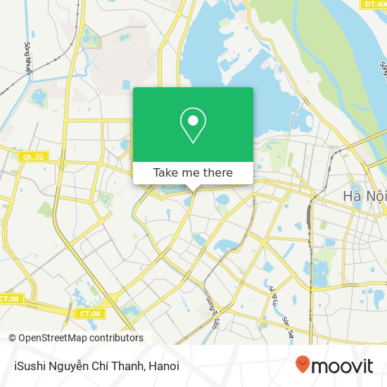 iSushi Nguyễn Chí Thanh map