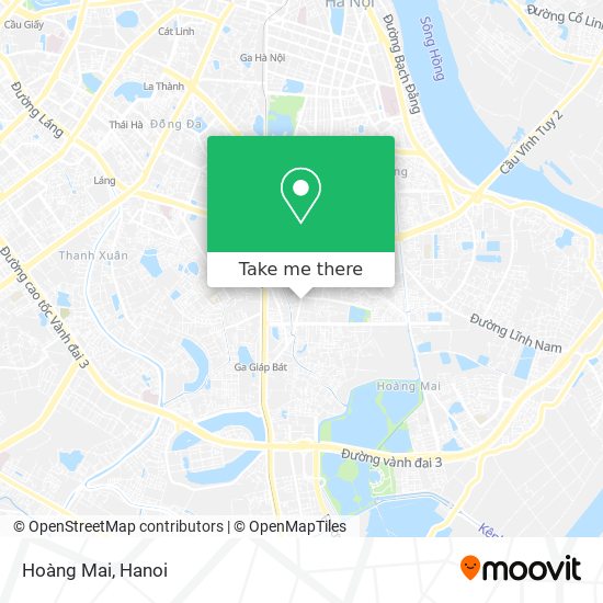 Hoàng Mai map
