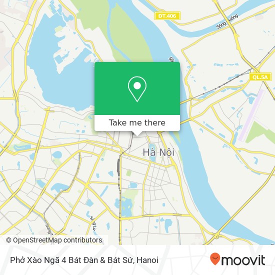 Phở Xào Ngã 4 Bát Đàn & Bát Sứ map