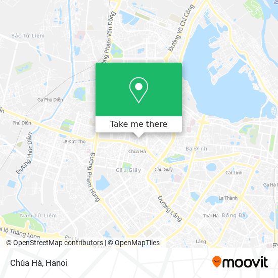 Chùa Hà map