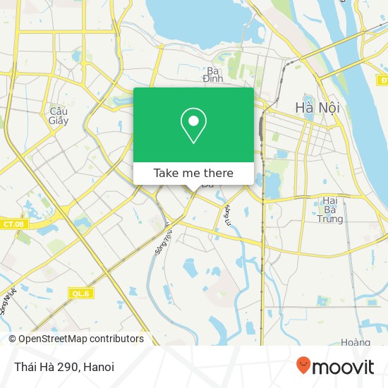 Thái Hà 290 map