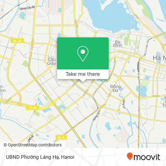 UBND Phường Láng Hạ map