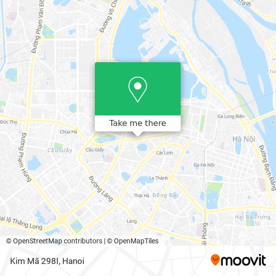 Kim Mã 298I map
