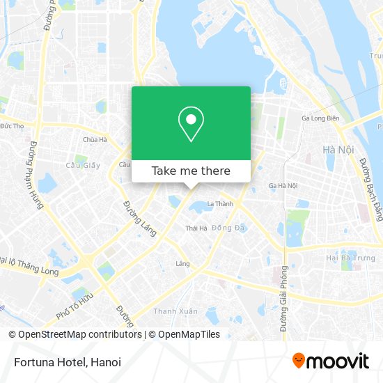 Fortuna Hotel map