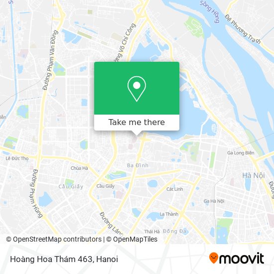 Hoàng Hoa Thám 463 map
