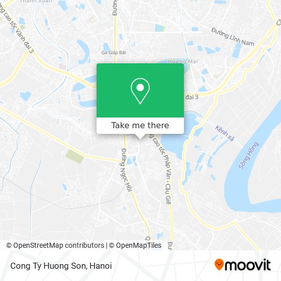 Cong Ty Huong Son map