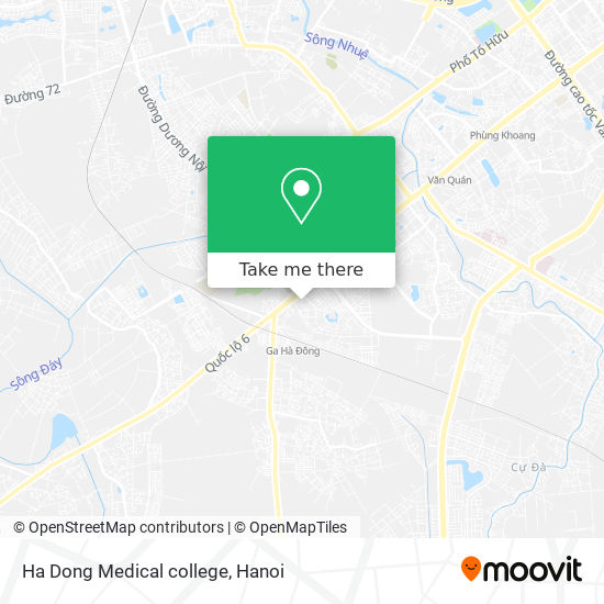 Ha Dong Medical college map