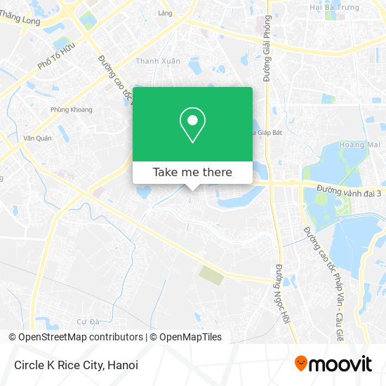 Circle K Rice City map