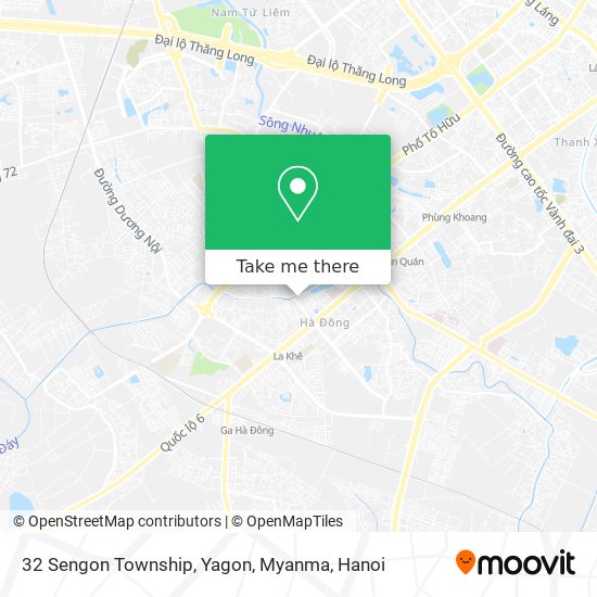 32 Sengon Township, Yagon, Myanma map