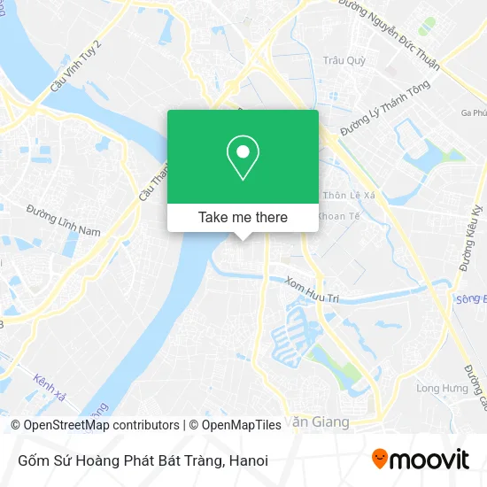 Gốm Sứ Hoàng Phát Bát Tràng map