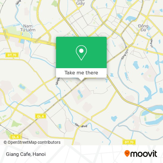 Giang Cafe map