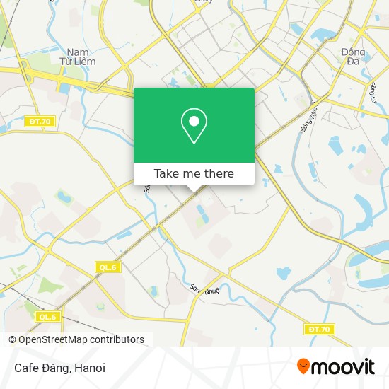 Cafe Đáng map