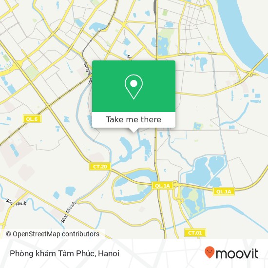 Phòng khám Tâm Phúc map