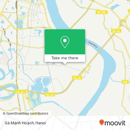 Gà Mạnh Hoạch map