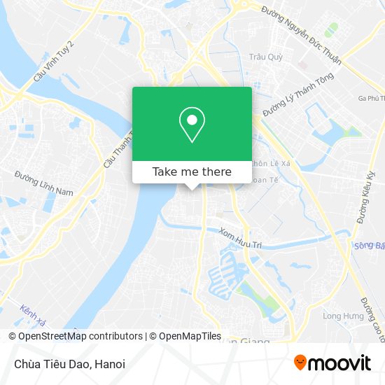 Chùa Tiêu Dao map